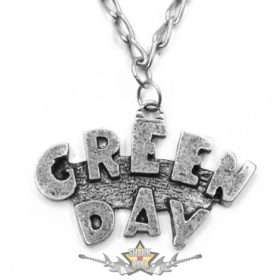 GREEN DAY -  LOGO. KJ.  nyaklánc, medál