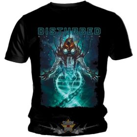 DISTURBED - Evolution.  S.ZF. 036.   férfi zenekaros  póló.    DISTURBED - Evolution.  S.ZF. 036.   férfi zenekaros  póló.