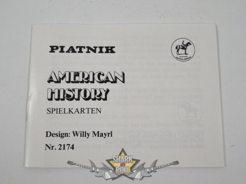 American History - Playing Cards.PIATNIK 2174   Playing Cards .  kártya
