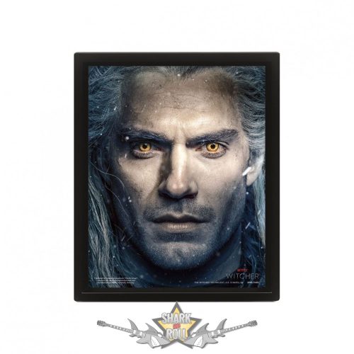 3D. The Witcher – Intertwined Framed 3D Poster . EPPL71451.  3 dimenzios keretezett kép