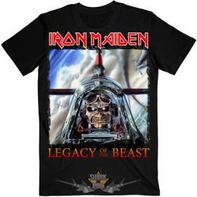 IRON MAIDEN - Legacy of the beast.   férfi zenekaros  póló.    IRON MAIDEN - Legacy of the beast.   férfi zenekaros  póló.
