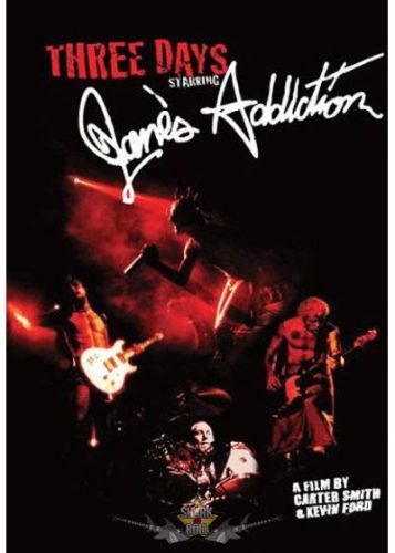 Jane's Addiction - Three Days (1999) - DVD  zenei dvd.