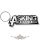 Asking Alexandria - Keychain.  Logo.  import fém kulcstartó