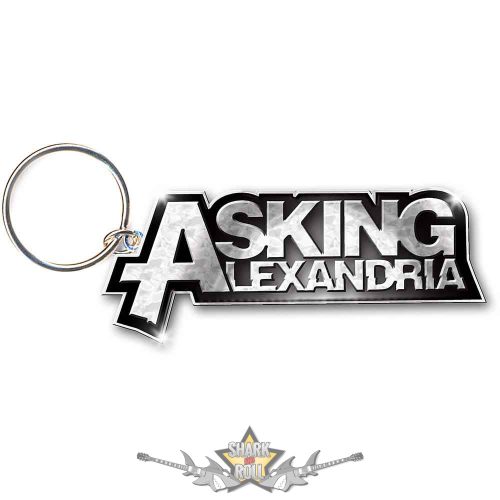 Asking Alexandria - Keychain.  Logo.  import fém kulcstartó