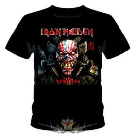 IRON MAIDEN - SENJITSU Head.   S.D. .059.   férfi zenekaros  póló.    IRON MAIDEN - SENJITSU Head.   S.D. .059.   férfi zenekaros  póló.