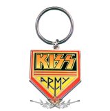 KISS - Army Pennant Keychain.  import fém kulcstartó