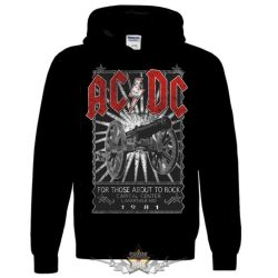 AC/DC - FOR THOSE ABOUT TO ROCK.   kapucnis pulóver