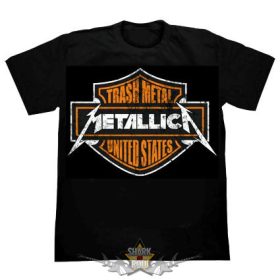 METALLICA - TRASH LOGO. S.ZF. 622.  zenekaros póló METALLICA - TRASH LOGO. S.ZF. 622.  zenekaros póló