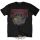 Guns N Roses - Unisex T-Shirt.  Illusion Tour (Black) (Back Print)  férfi zenekaros póló