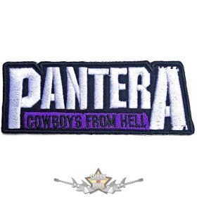   Pantera - Standard Patch.  Cowboys from Hell.   * EXTRA PRÉMIUM *.  hímzett felvarró