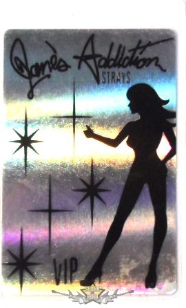 JANES ADDICTION - STRAYS TOUR. VIP.  Stage pass.