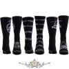 Pink Floyd - Unisex Sock Guitar Tin.  Logos (Black) (UK Size 6.5 - 11)  Fémdobozos Limitált zokni szett