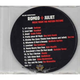   Romeo + Juliet (Music From The Motion Picture) PROMO. zenei cd