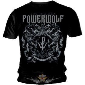 Powerwolf - Metal is religion .  zenekaros póló