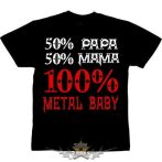 Metal Baby - 50 - 50 %.   M.T.705.    gyerek póló