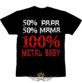 Metal Baby - 50 - 50 %.   M.T.705.    gyerek póló