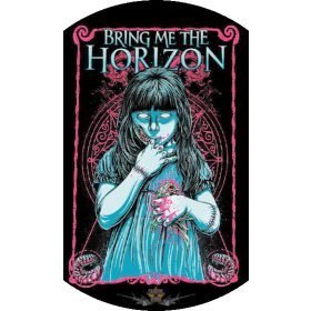 BRING ME THE HORIZON - LOGO.  import fém kulcstartó