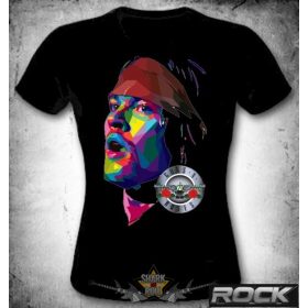 GUNS N ROSES - Axl. MT.062.  női póló