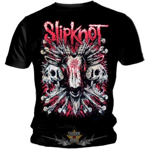 SLIPKNOT - GOAT SKULLS.   zenekaros póló