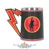 AC/DC - High Voltage Rock and Roll Tankard Lighting Horns Mug. 3D korsó