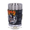 KISS - Flame Range The Demon Shot Glass 7.5cm. . pohár, feles pohár