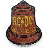   AC/DC -  Standard Printed Patch - Hells Bells .. hímzett felvarró