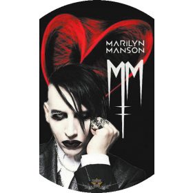MARILYN MANSON - FACE..  import fém kulcstartó