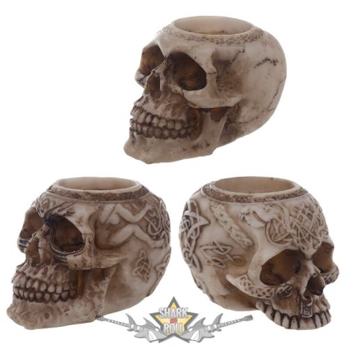 Mécsestartó - Koponya.3. gyertyatartó, mécses tartó