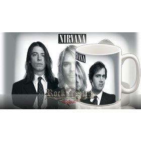 NIRVANA - Band.  bögre
