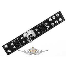   Szegecses karkötő - Punk head.   JVP. karkötő, csuklópánt. 