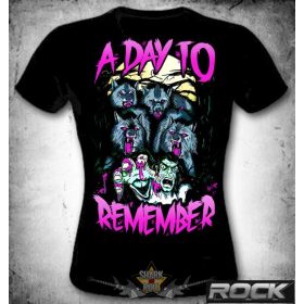 A DAY TO REMEMBER - Wolf.  MT.064.  női póló