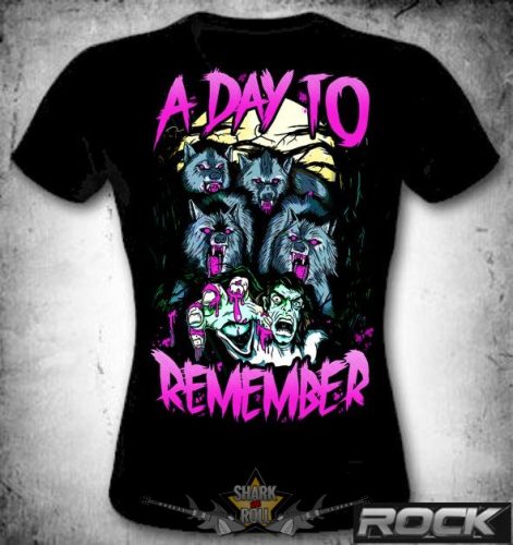 A DAY TO REMEMBER - Wolf.  MT.064.  női póló