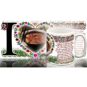 SOUVENIR - I LOVE GOULASH  bögre