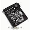 Biker - Bifold Skull - bőr pénztárca.  bőr pénztárca