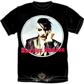 MARILYN MANSON - FACE.   férfi zenekaros póló
