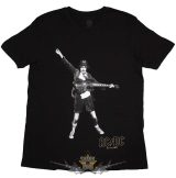   AC/DC - Unisex T-Shirt: Emblems (Back Print)   férfi zenekaros póló