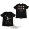 AC/DC - Unisex T-Shirt: Emblems (Back Print)   férfi zenekaros póló