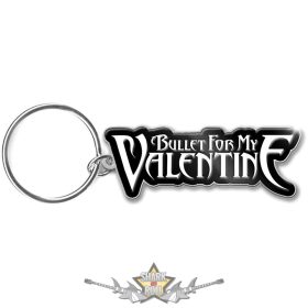   Bullet For My Valentine - Keychain.  Logo.   import fém kulcstartó