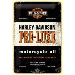 Harley Davidson - PRE - LUXE.  fém képeslap