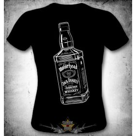 MOTORHEAD - JACK DANIELS BOOTLE.  M.T.621.  női póló