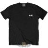AC/DC - Unisex Retail Pack T-Shirt.  Black Ice (Black) (Back Print)   férfi zenekaros póló