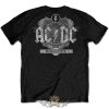 AC/DC - Unisex Retail Pack T-Shirt.  Black Ice (Black) (Back Print)   férfi zenekaros póló