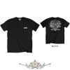 AC/DC - Unisex Retail Pack T-Shirt.  Black Ice (Black) (Back Print)   férfi zenekaros póló
