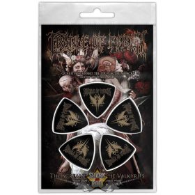   Cradle Of Filth - Tri-Tip Plectrum Pack.  Screaming Of The Valkyries.   premium gitárpengető szett