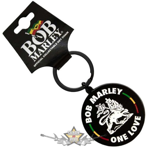 Bob Marley - Keychain.  Lion.   import fém kulcstartó