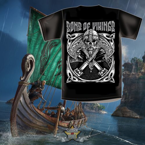 SONS OF VIKING.  import fantasy póló