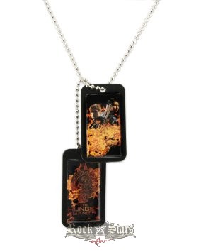 Az éhezõk viadala -  The Hunger Games. Katniss and Peeta   nyaklánc, medál, dog tag