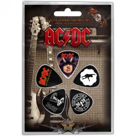   AC/DC - HIGHWAY - FOR THOSE - LET THERE..  Plectrum Pack. gitárpengető szett