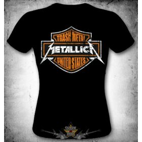 METALLICA - TRASH LOGO.   M.T.622.  női póló METALLICA - TRASH LOGO.   M.T.622.  női póló