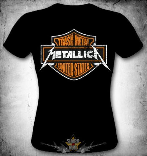 METALLICA - TRASH LOGO.   M.T.622.  női póló